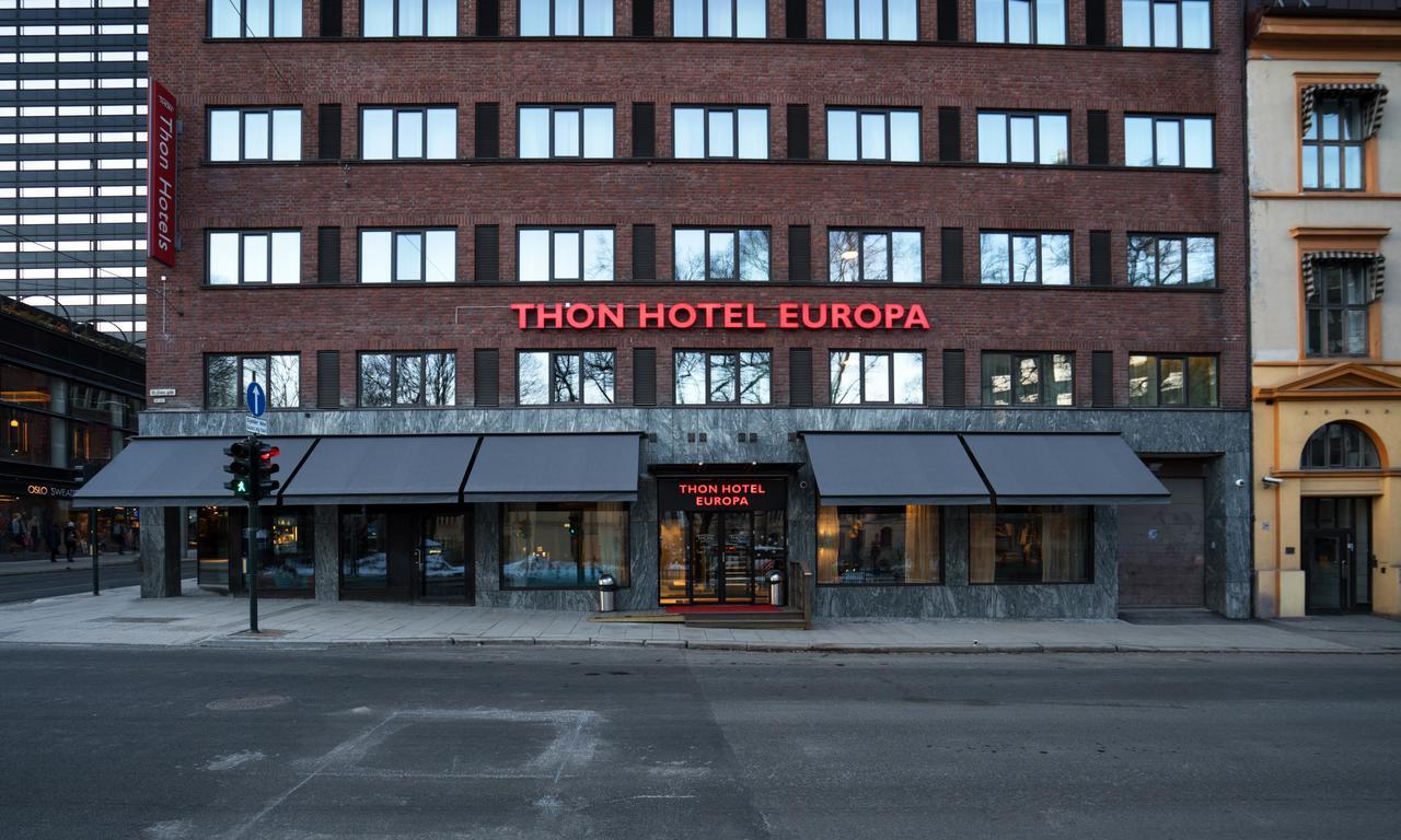 Thon Hotel Europa Oslo Exterior foto